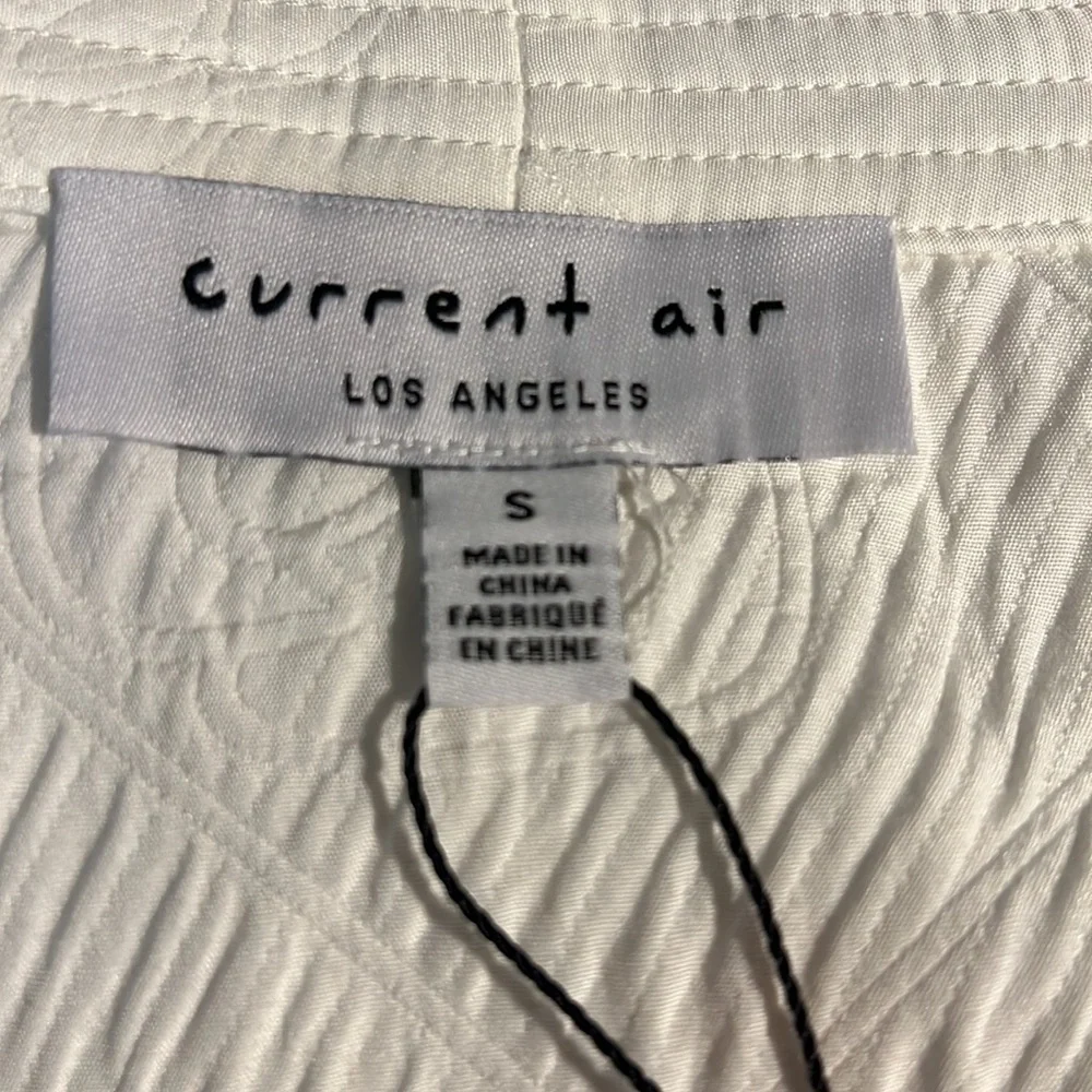 Current Air brand White Embroidered Open jacket - Picture 11 of 14
